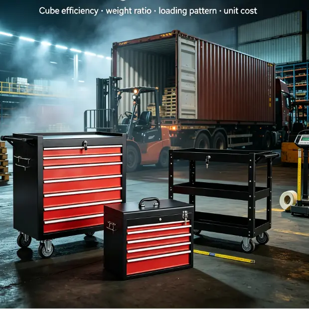 Container Loading Math: How Tool Cabinet Importers Cut Freight Cost Per Unit