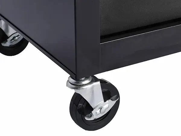 High speed traction rubber caster: small objects, large effect