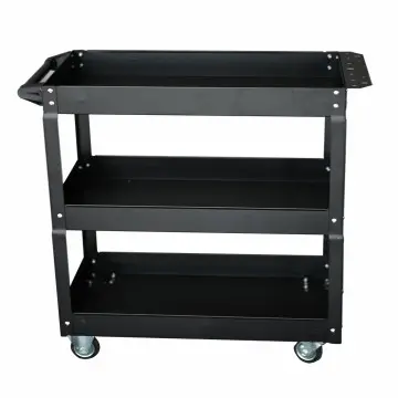 Three Shelf Steel Tool Trolley